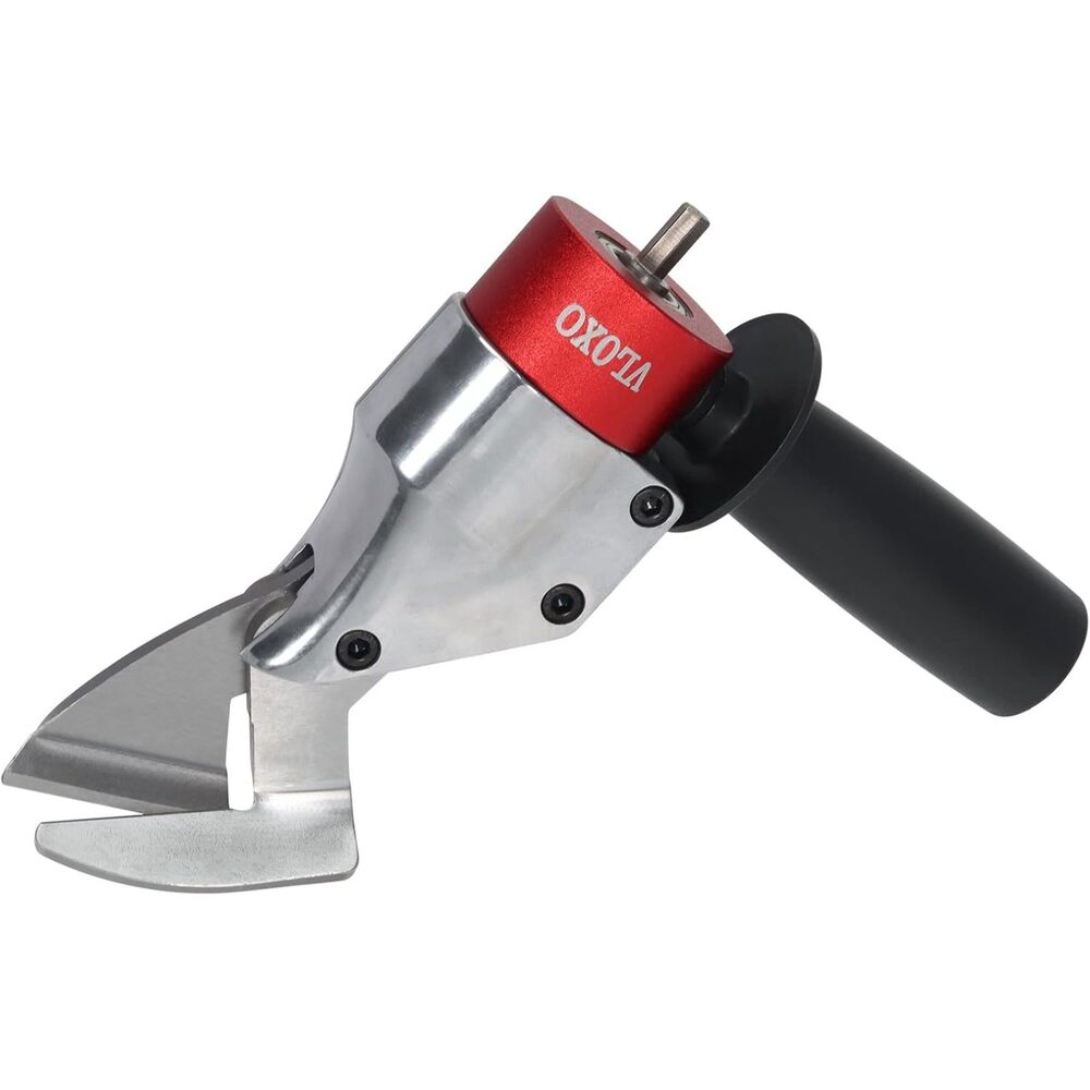 VLOXO metal shears drill attachment offers powerful cutting ability